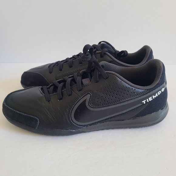 NEW Nike Legend 9 Academy IC Indoor Soccer Shoes DA1190-001 Size 7 Black